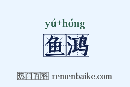 鱼鸿是什么意思的图片
